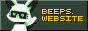 Logo for beeps.website, featuring a tiny bat-bot creature.